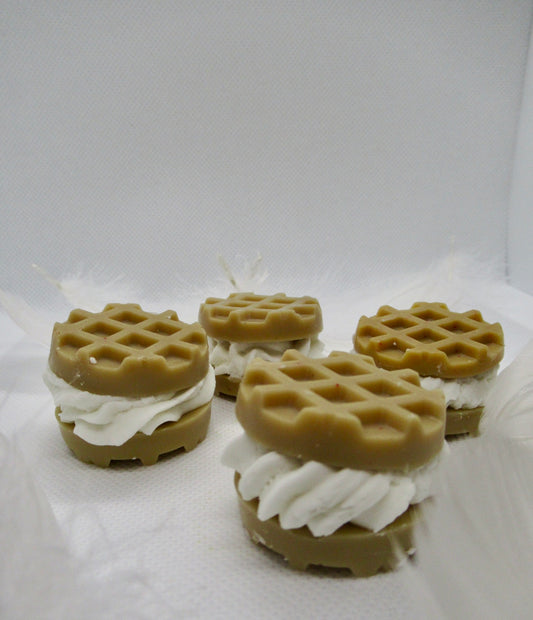 WAFFLE WAX MELTS - VANILLE & KARAMEL