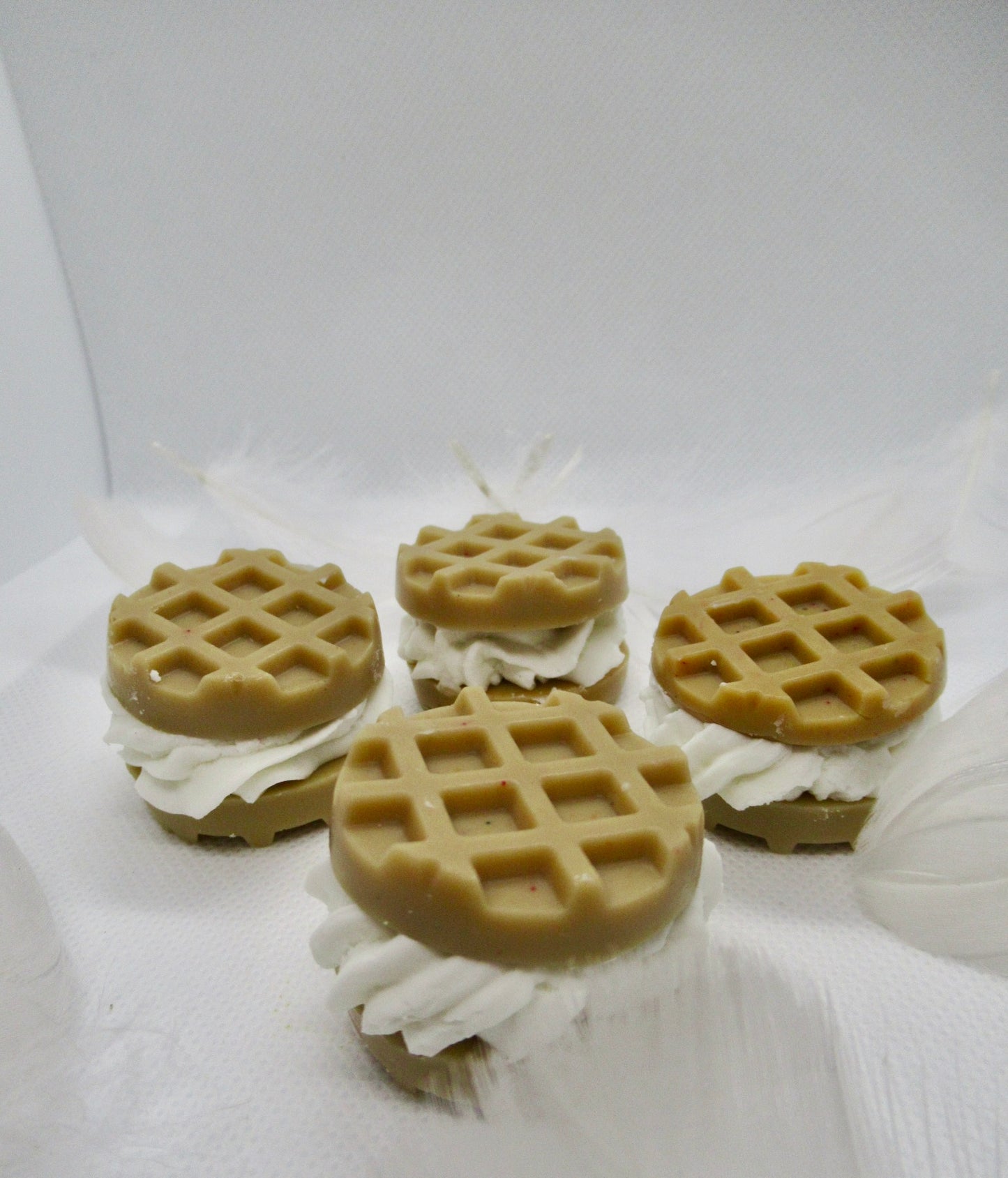 WAFFLE WAX MELTS - VANILLE & KARAMEL