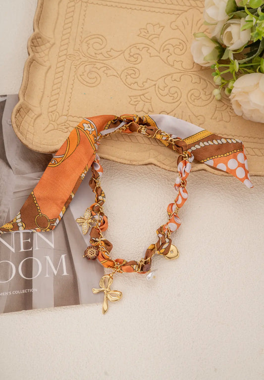 Koningsdag sjaalketting