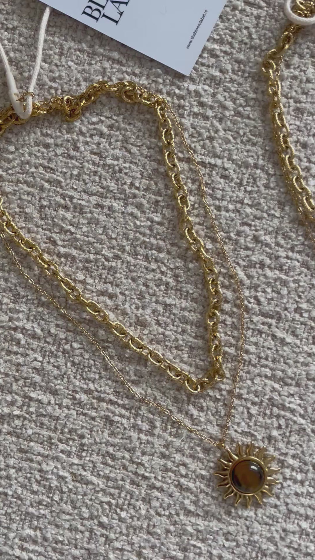 Ketting Sun & Stone
